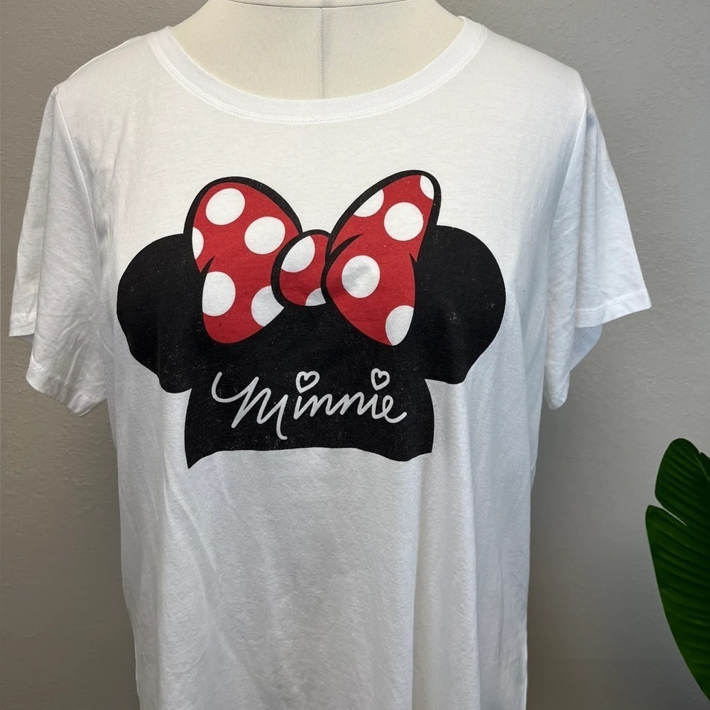 Torrid Disney Minnie Mouse Ears Slim Fit Tee - New - Size 3 (22/24) - Picture 2 of 3